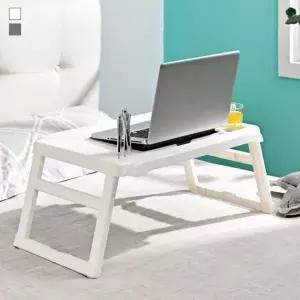 다용도 다기능 접이식 베드 폴딩 테이블 펜홀더 책상 트레이 컵홀더 노트북 스마트_24997218