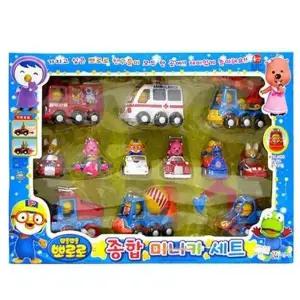 ( )영진 뽀로로 종합 미니카 세트 아동 유아 장난감_24995219