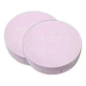 이지하우스 식물나라 뽀얀쌀 생기 톤업 선쿠션 썬쿠션 맑은보라 15g 2개 723783