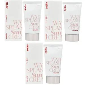 이지하우스 에스쁘아 워터 스플래쉬 선크림 세라마이드60ml x3개 SPF50+ 톤업선크림 641273