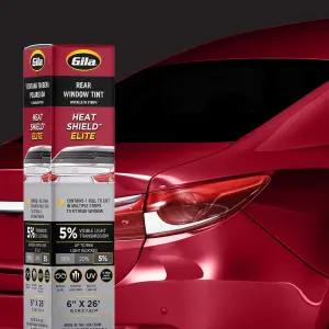 Gila 히트 쉴드 엘리트TM 5 후면 창문 세라믹 자동차 틴트 DIY 고급 열 제어 눈부심 6인치 x 26피트 스트립