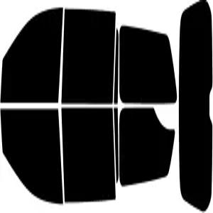 트루라인 오토모티브 프리컷 자동차 창문 틴트 - 혼다 오디세이 2005-2010 호환 20 올사이드 및 백 윈도우