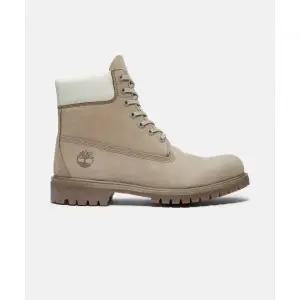 TIMBERLAND 남성 프리미엄 6인치 레이스 워터프루프 부츠 - 미드 그레이:라이트 그린 / A2P6W-A4E 407694