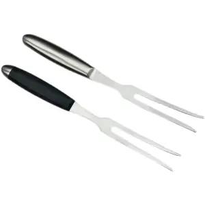 스테인리스 고기 포크 도구 바베큐 가정용 캠핑용 6종 세트 칼