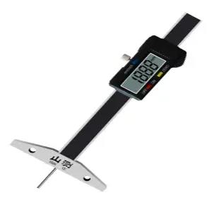 디지털 깊이측정기 고정밀 높이 뎁스게이지 플랫 얇은 막대 다이얼