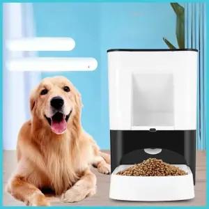 스마트 대형견 자동급식기 반려동물 강아지 밥그릇 먹이