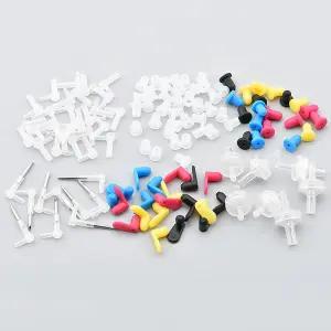 DIY 재조정 도구 CISS 잉크 카트리지 고정 프린터 액세서리 고무 플러그 용 씰 실리콘