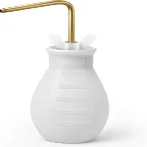 식물 걸이용 드레유 스퀴즈 병 19인치 길이의 스파우트 물뿌리개 실내/외 대안 바구니 정밀 스프링클러