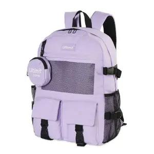 여행백팩 여행 파우치 백팩 학생 초딩 가방 퍼플