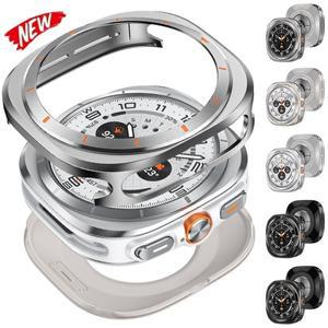 [호환품]알루미늄 스틸 보호 커버 삼성 호환 갤럭시 호환 워치 울트라 47mm 메탈 시계 케이스 러기드 액세
