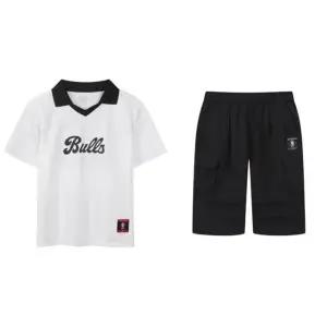 [갤러리아] NBA키즈어센틱 자카드 카라반팔티 6부카고세트(K262TS020P/00/PT070/19