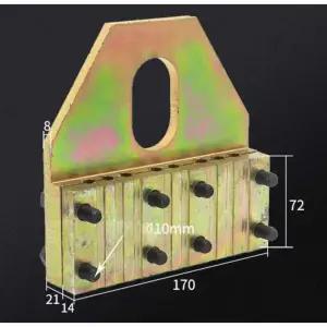 엘리베이터 와이어 클램프 철제 클립 풀링기 로프 리프터 슬롯