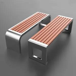 야외용 벤치 공원 조경 아파트 방부목 테라스 의자 카페 원목 휴게 시설물