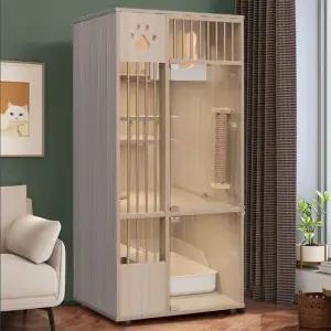 대형 사육장 친칠라케이지 햄스터 복층 놀이터 소동물 하우스 기니피그 펜션