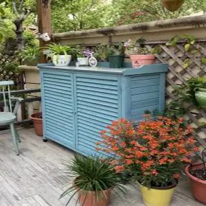 야외 수납함 농기구 보관 창고 간이창고 데크박스 실외용 농막 농가