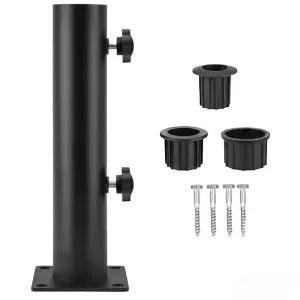 야외용 철제 파라솔 베이스 키트는 견고한 구조로 다양한 스타일의 우산을 안전하고 안정적으로 지지