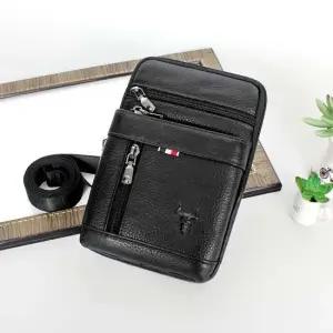 블루마운트 HF131-3B 소가죽 3WAY 멀티 미니 크로스백