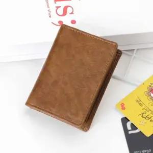 블루마운트 F0665B 남녀공용 슬림 가죽 카드지갑 블루마운트