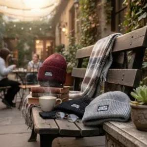 데일리 캐주얼 비니 목도리 세트 여성 여자 디자인 학생 포인트 패턴 모자 선물 패션 악세사리 소품 용품