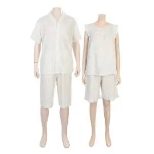 [갤러리아] [바바라]커여름 홈웨어 플라워 크레이프 파자마 잠옷 세트 AWP4629S AMP4629S