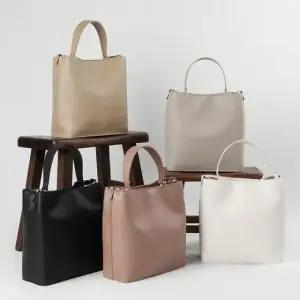 센터 지퍼포켓 토트크로스백 데일리 여성 숄더가방