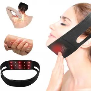 레드 라이트 테라피 벨트 어깨 턱 목 및 손 손목 근육통 를 위한 적외선 타이밍 리모컨 660nm 근적외선