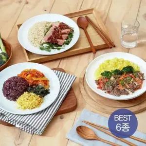 넉넉소반 베스트6종 직장인을 위한 단백질 점심 냉동 간편 프리미엄 도시락.. 35296591