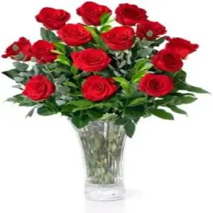 아쿠아로사 농장 배달용 꽃 신선한 꽃다발 직접 고른 생일 기념일 또는 그 이유로 선물 장미 12송이