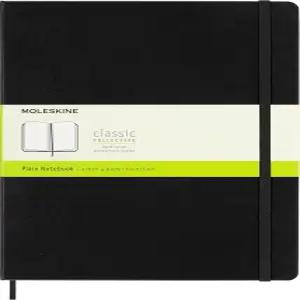 몰레카인 클래식 노트북 엑스트라 라지 플레인 블랙 하드 커버7.5 x 10