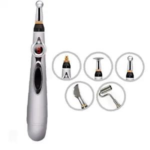 휴대용 전자 저주파 경락 마사지 펜 지압 자극 안마 관리 용품 선물 세트