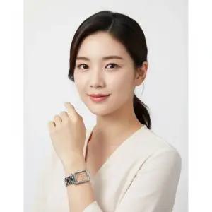 LTP-1234DD-4ADF LTP-1234DD-4A) 아날로그 스퀘어 수능 학생 여성 메탈시계