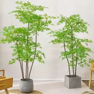 인조 식물 거실 데코 인공 가짜 분재 인조목 개업 선물