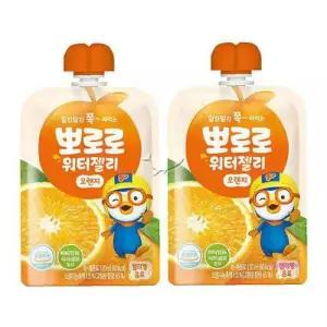 뽀로로 오렌지 워터젤리 120ml 40개mno078