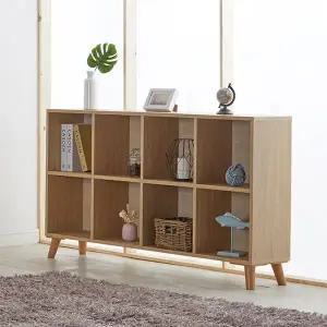 [신세계라이브쇼핑]비비 2단 8칸 가로세로겸용 책장 MD5125 (수도권무배)