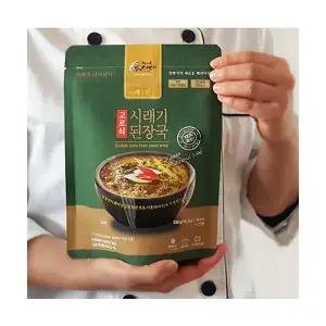 지리산 피아골 저염 고로쇠 시래기 된장국 밀키트 100% 국내산 재료 시레기국