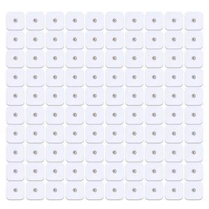 4x4cm 텐스 전극 패드 물리 용품 부직포 자가 접착식 교체 EMS 바디 마사지기용