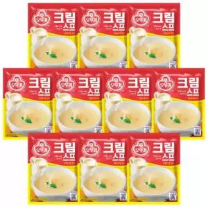 오뚜기 크림 스프 80g x 10개 분말스프 수프 간식 간편식