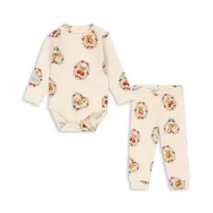 국내공식 베이직 바디수트 팬츠 세트 DEER DIARY