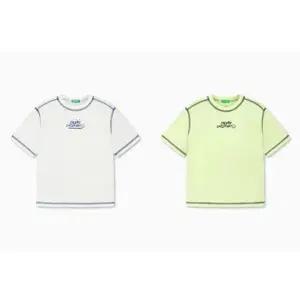 [갤러리아] 베네통키즈G  26S/S 컬러가이롭바티셔츠(2컬러) QATS50631