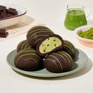 더바른 초코팅 말차크림떡 1box 개별포장 국내산