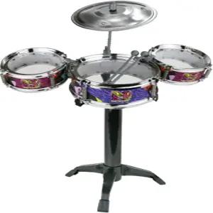 MTV 데스크탑 드럼 세트 - 6세 이상 및 성인을 위한 공식 라이선스 미니 키트 잘 재생된 컴팩트 테이블탑