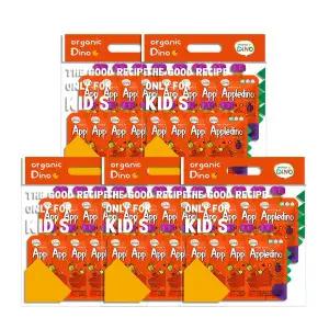 [오가닉디노]유기농 무첨가 과채주스 애플디노(사과/푸룬) 40팩 유아주스