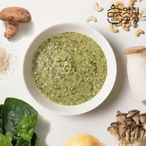 [맛집공장][3팩 구성] 맛집공장 숲숩 저당 캐슈넛 버섯 쌀 수프 180g 3팩(팩당 185kcal)