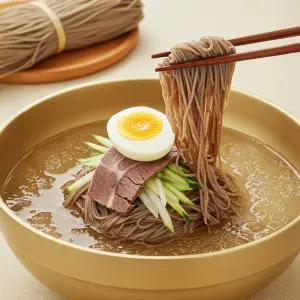 [산해직송] 산해직송 함흥냉면 물냉세트(함흥냉면 10인+냉면육수 10팩)