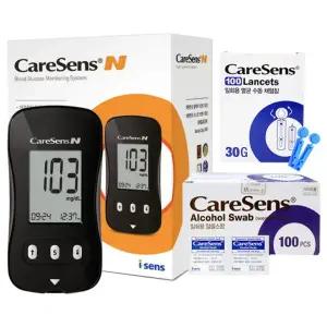 케어센스N 혈당계 + 침100 솜100