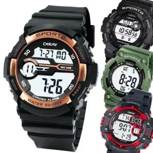 군인시계 디지털 전자 손목시계 13종 방수기능 군인시계 전자시계 디지털시계 군대시계