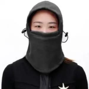 방한마스크 후드넥워머 기모 털모자 목도리 모자 마스크 용품 방한 잡화