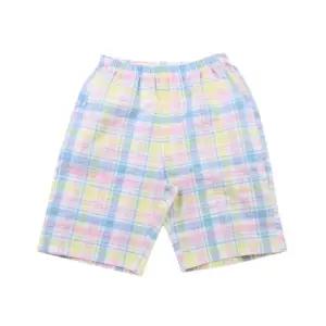 [갤러리아] [비비안][남]달라붙지않는 화사한 선염체크 5부파자마 EZ2970B/YEL