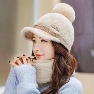 ( )겨울 모자 골프 여자 넥워머 모자 넥워머 겨울 방울 운동 겨울모자 골프 털모자 겨울 방울 등산 넥워머