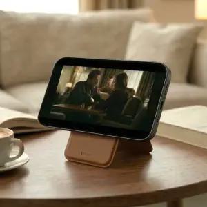 [페니체] 맥세이프 카드지갑 거치대 스탠드 가죽 케이스